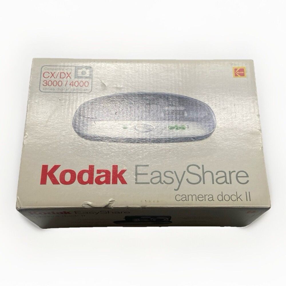 Kodak Easyshare Camera Dock II for CX/DX 3000/4000 series Camera Charger NEW